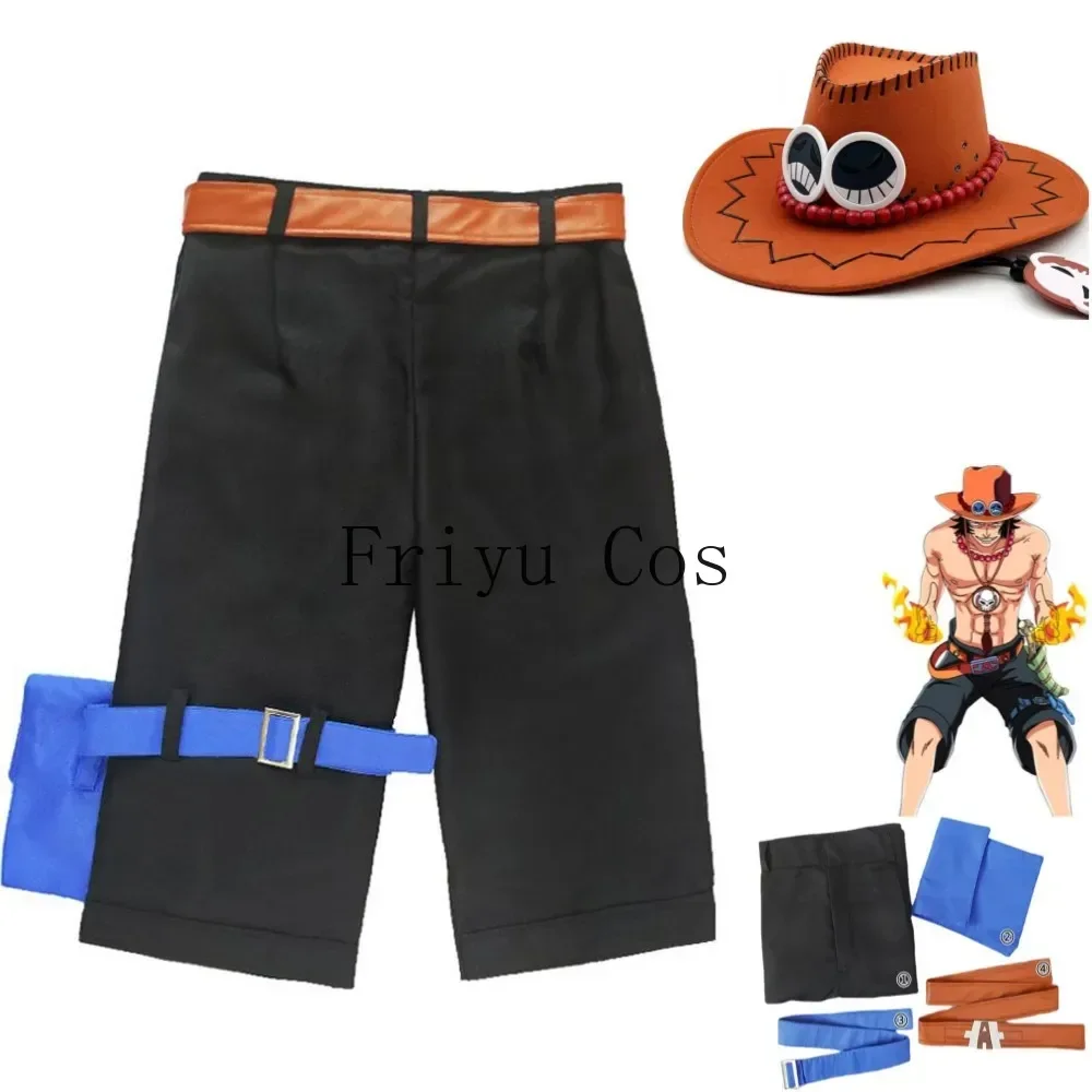 Men Accessories For Party - Costume de Cosplay Anime Portgas ·