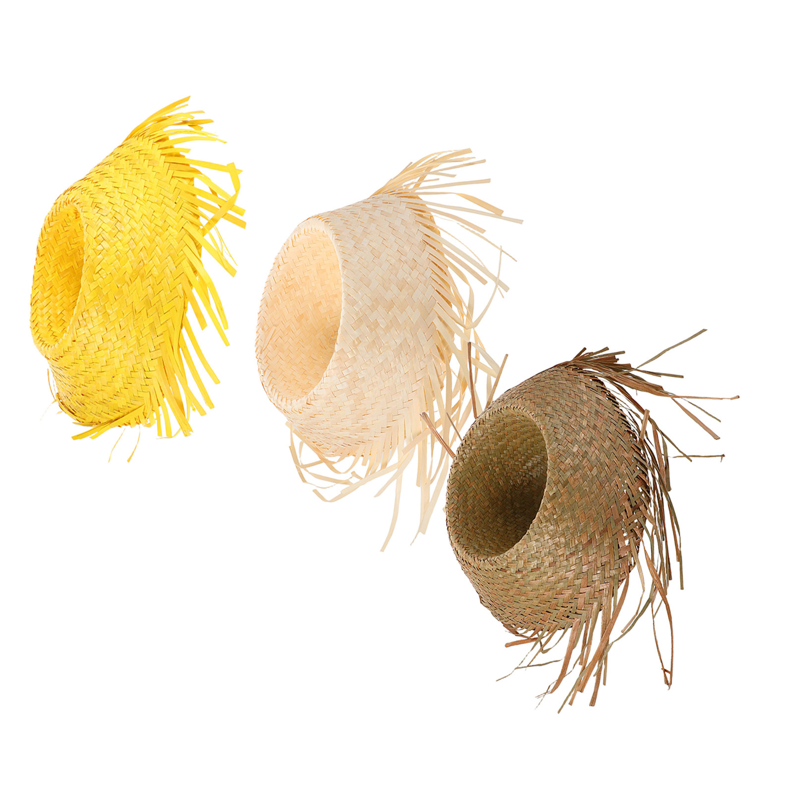 Men'S Vacation Accessories - Lot de 3 chapeaux de paille