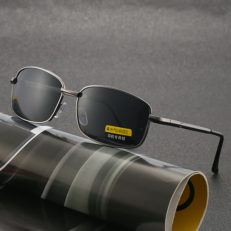 Sunglasses Polarized Men - Lunettes de soleil vintage pour hommes,