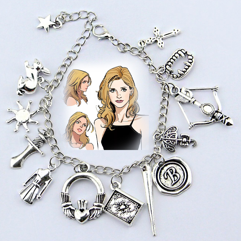 Men'S Vampire Accessories - Bracelet à Breloques en Alliage pour