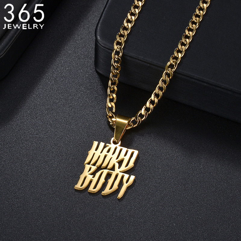 Men Accessories Name - Collier avec Noms Personnalisés à 2