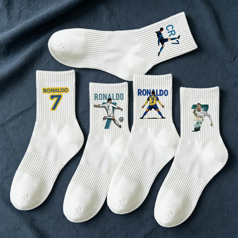 Men Accessories Bag - 5 paires de chaussettes mi-tube Cristiano