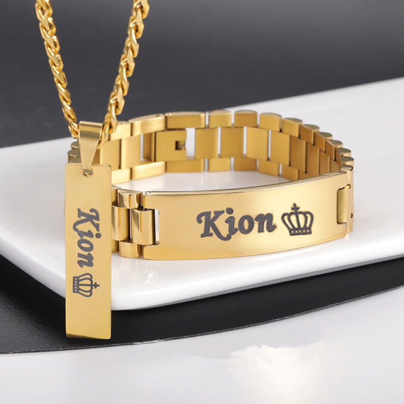 Men Accessories Name - Collier personnalisé avec nom pour hommes,