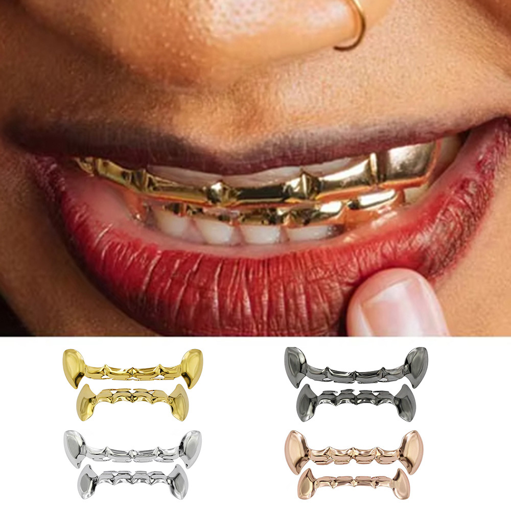 Men'S Vampire Accessories - YOUNGX Hip Hop Vampire crocs dents