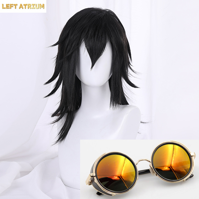 Perruque de cosplay noire Anim - Men'S Vampire Accessories avis et prix