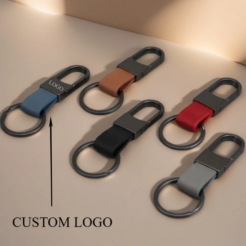 Porte-clés en cuir de mode Log - Men Accessories Name avis et prix