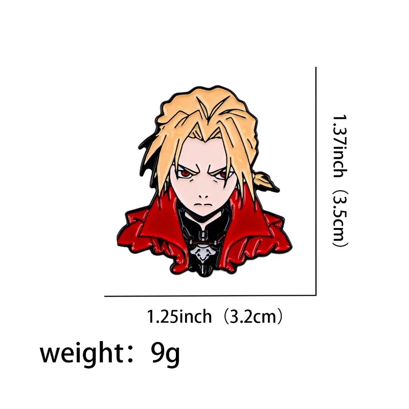 Broche en émail Fullmetal Alch - Lapel Pin Enamel avis et prix