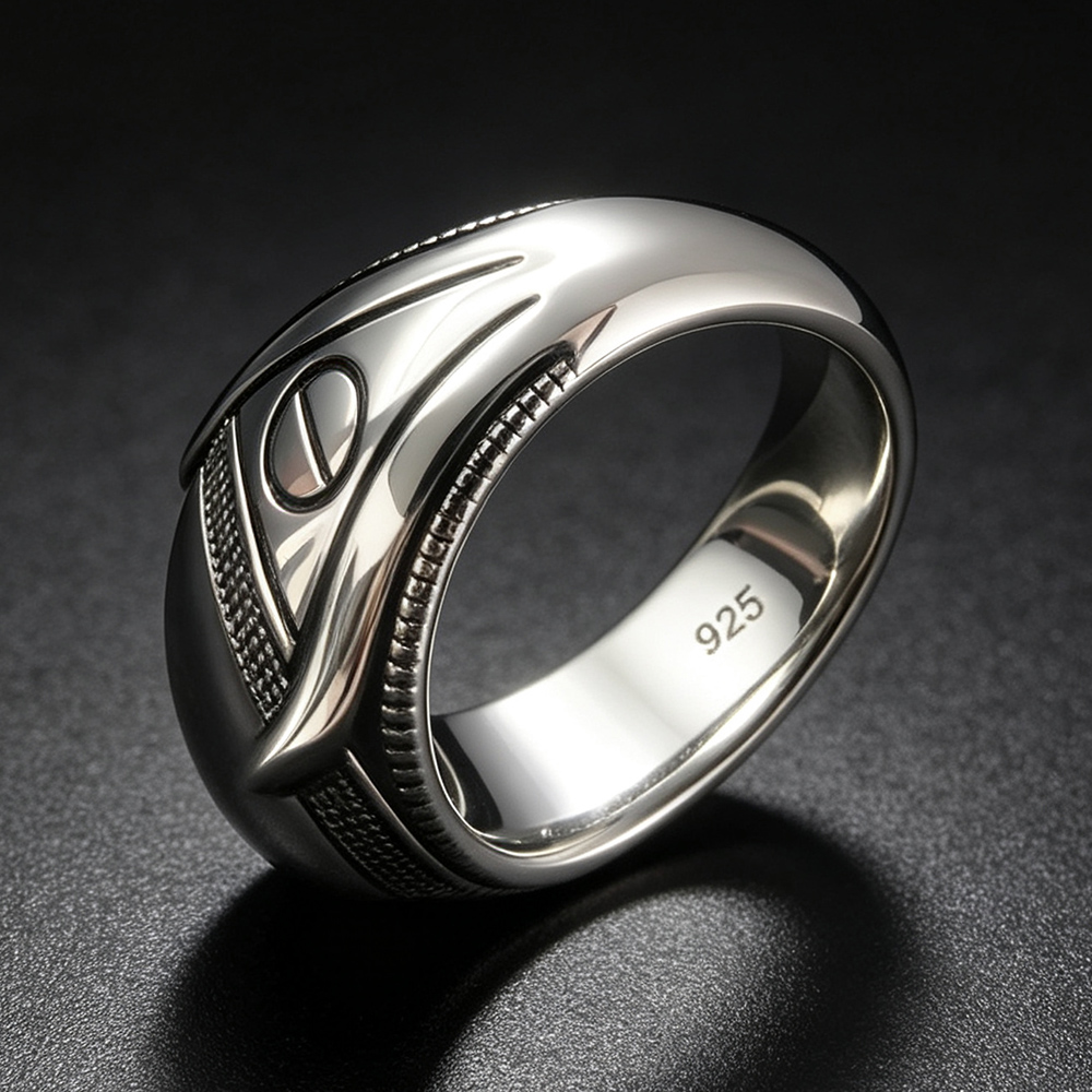 Bague chevalière en Agate en a - Signet Ring Men avis et prix