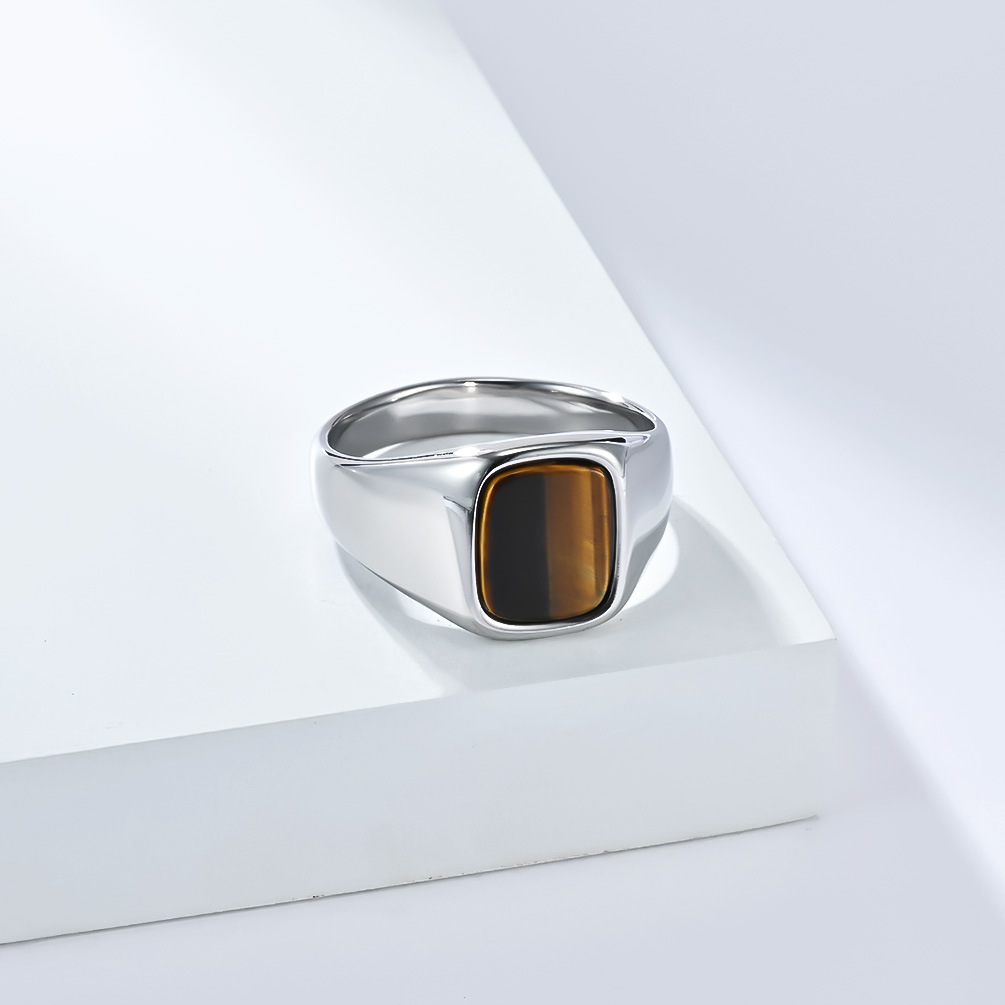 Nouvelle bague signet vintage  - Signet Ring Men avis et prix