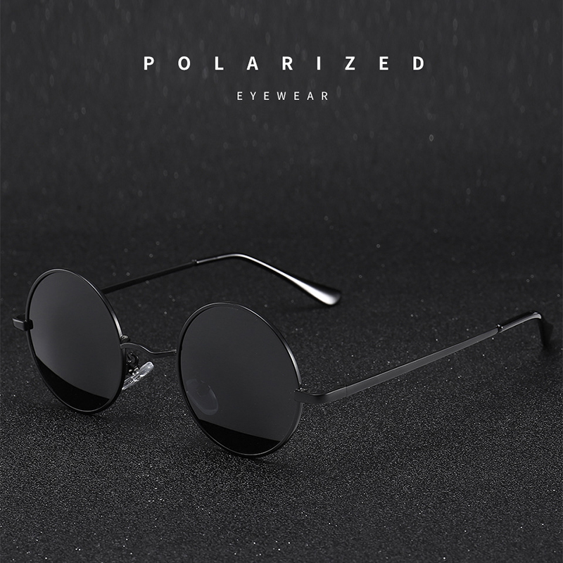 Lunettes de soleil rondes rétr - Sunglasses Polarized Men avis et prix