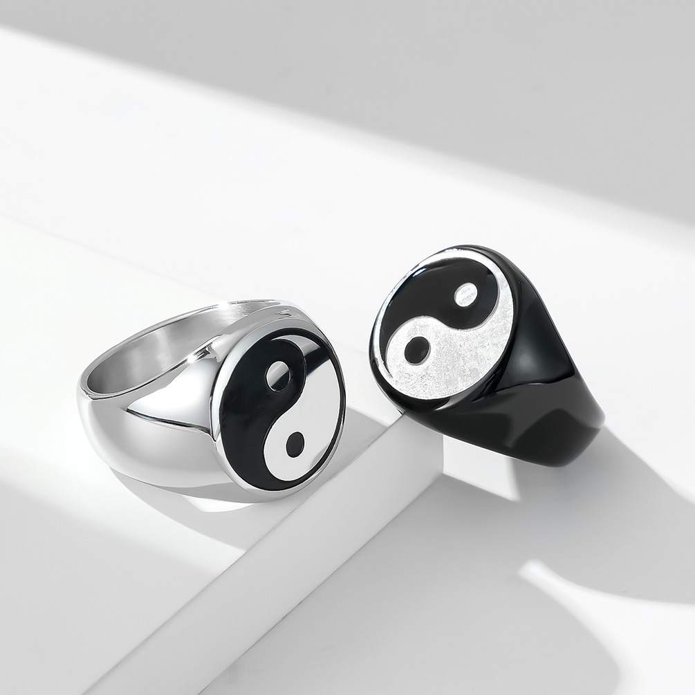 Bagues Tai Chi de Style chinoi - Signet Ring Men avis et prix