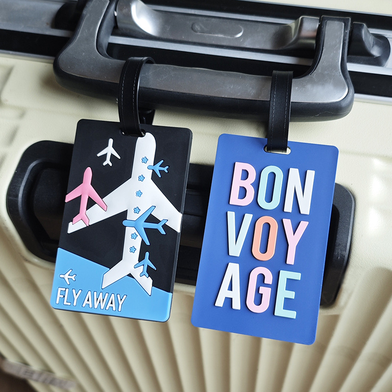 Étiquette de bagage en PVC ave - Men Accessories Name avis et prix