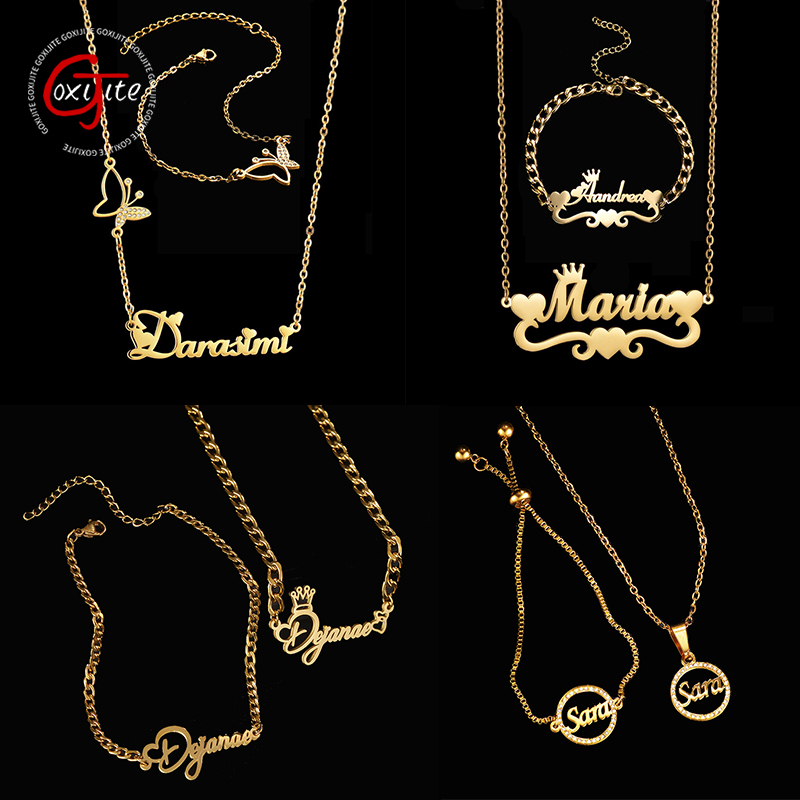 Goxijite personnaliser nom col - Men Accessories Name avis et prix