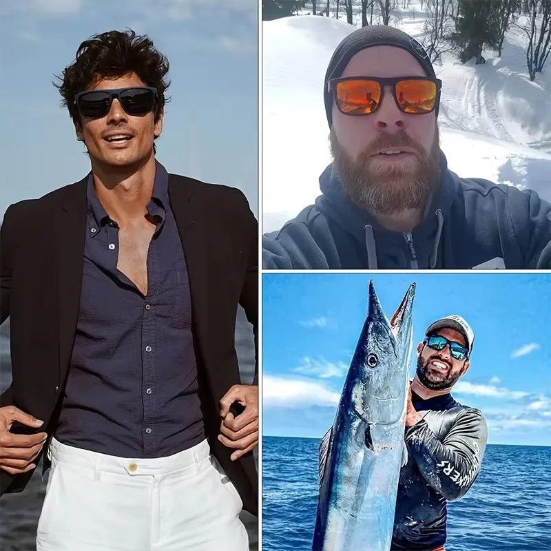 Lunettes de soleil polarisées  - Sunglasses Polarized Men avis et prix