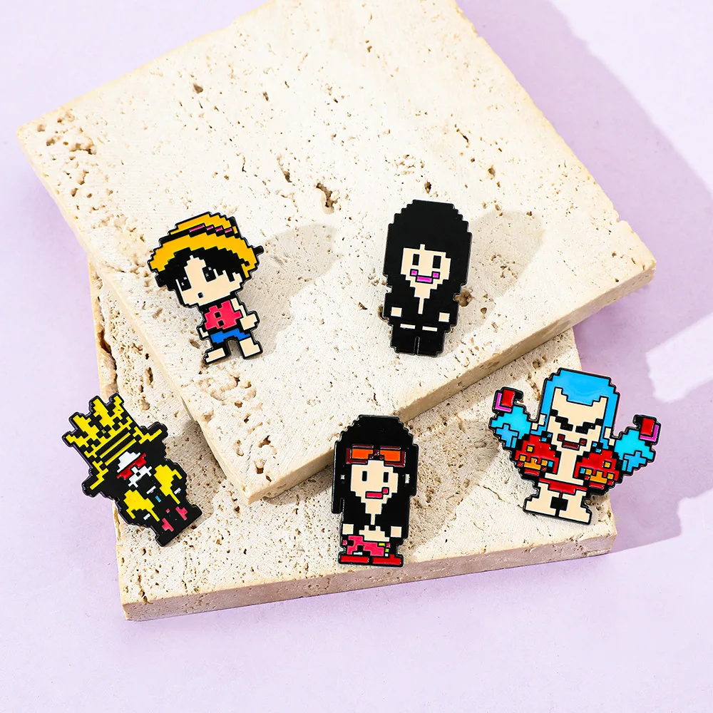 Lot de 5 Broches Créatives Sty - Lapel Pin Enamel avis et prix