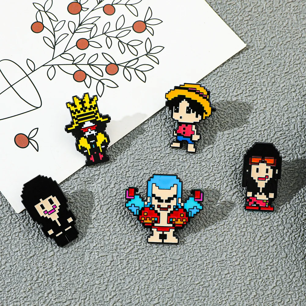 Lot de 5 Broches Créatives Sty - Lapel Pin Enamel avis et prix