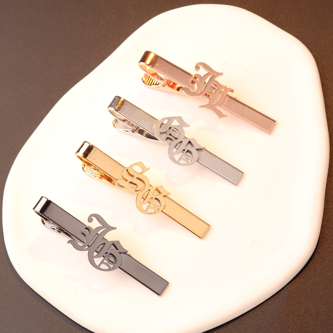Pince à cravate avec initiales - Men Accessories Name avis et prix