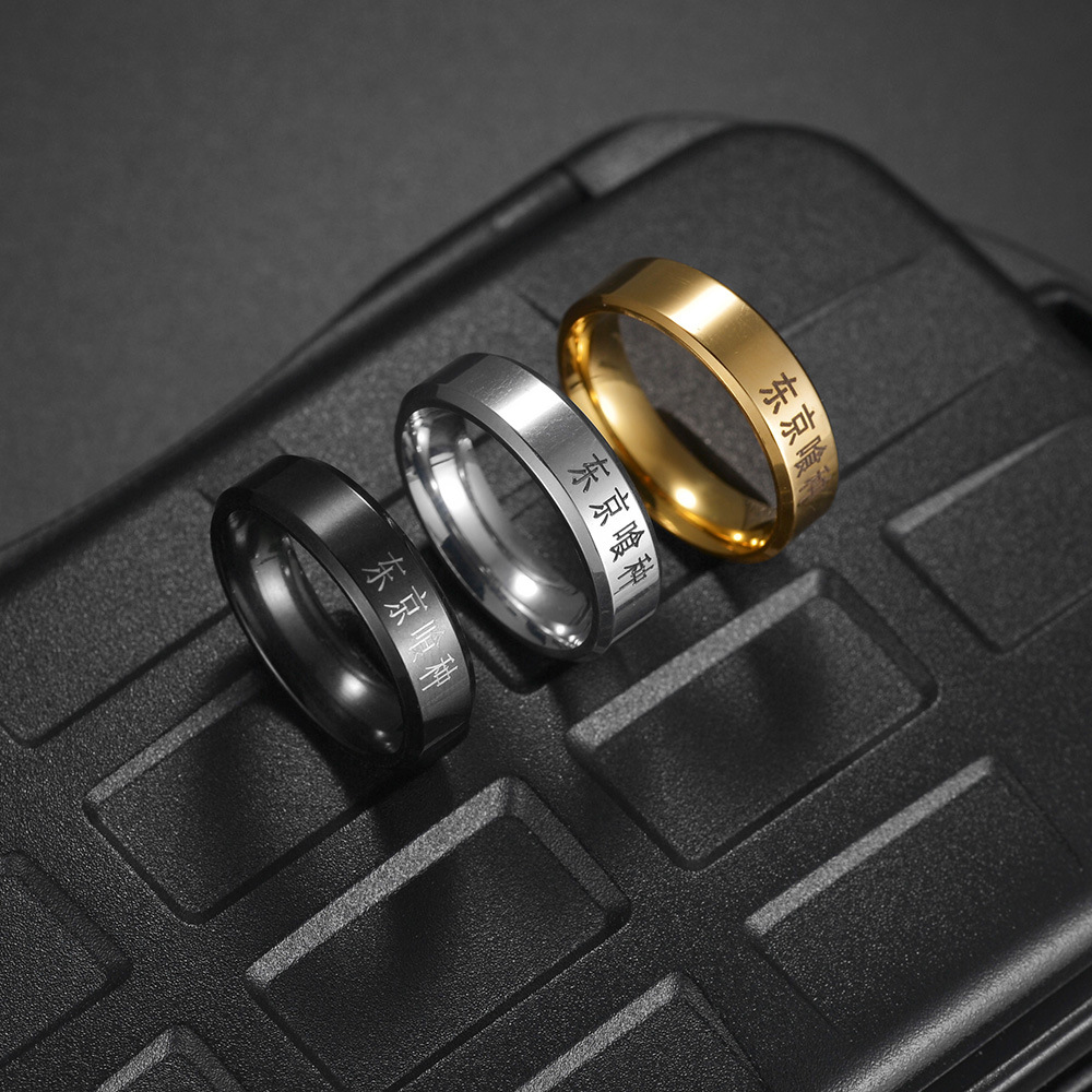 Bague en acier inoxydable pour - Men Accessories Name avis et prix
