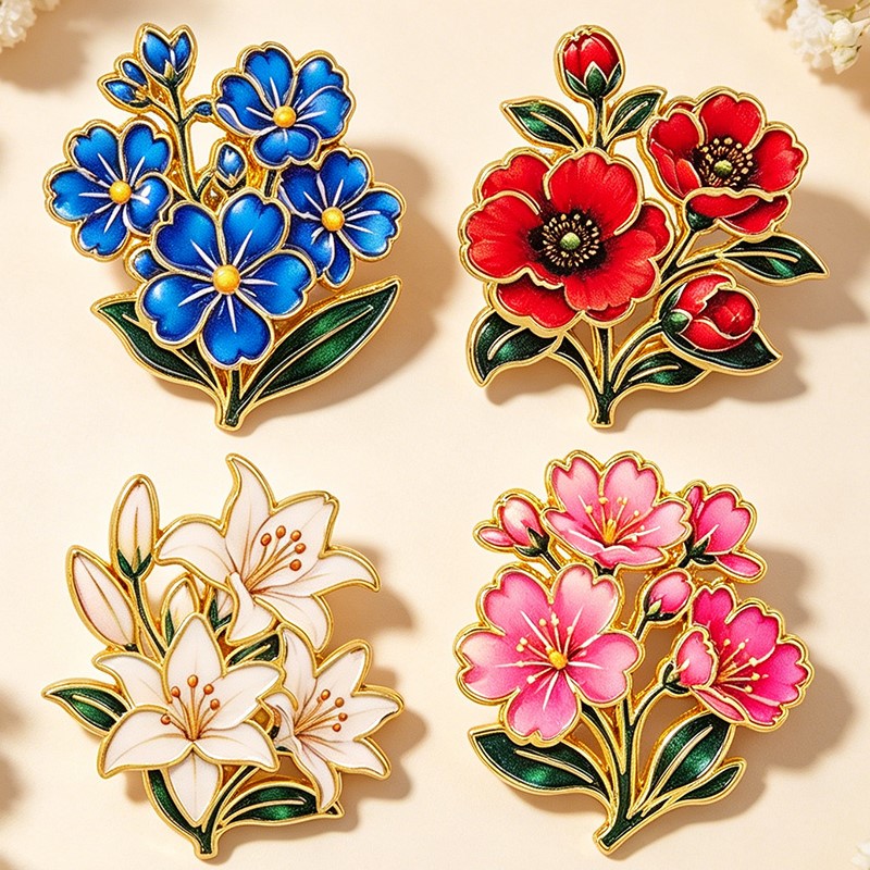 Broche Émail Vintage Mignonne  - Lapel Pin Enamel avis et prix