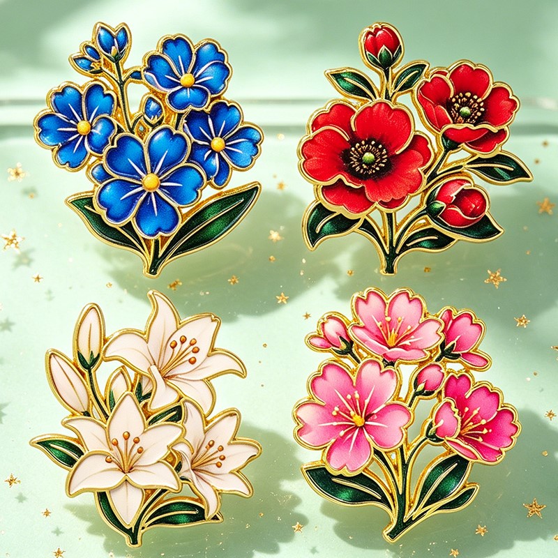 Broche Émail Vintage Mignonne  - Lapel Pin Enamel avis et prix