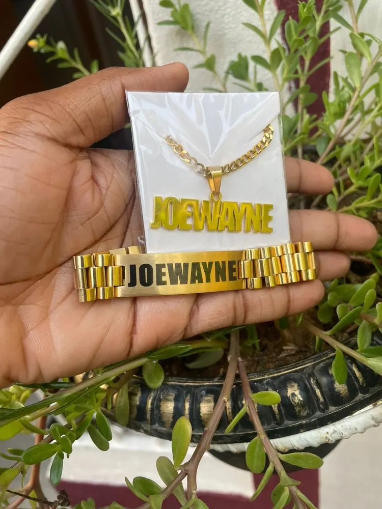 Collier personnalisé avec nom  - Men Accessories Name avis et prix