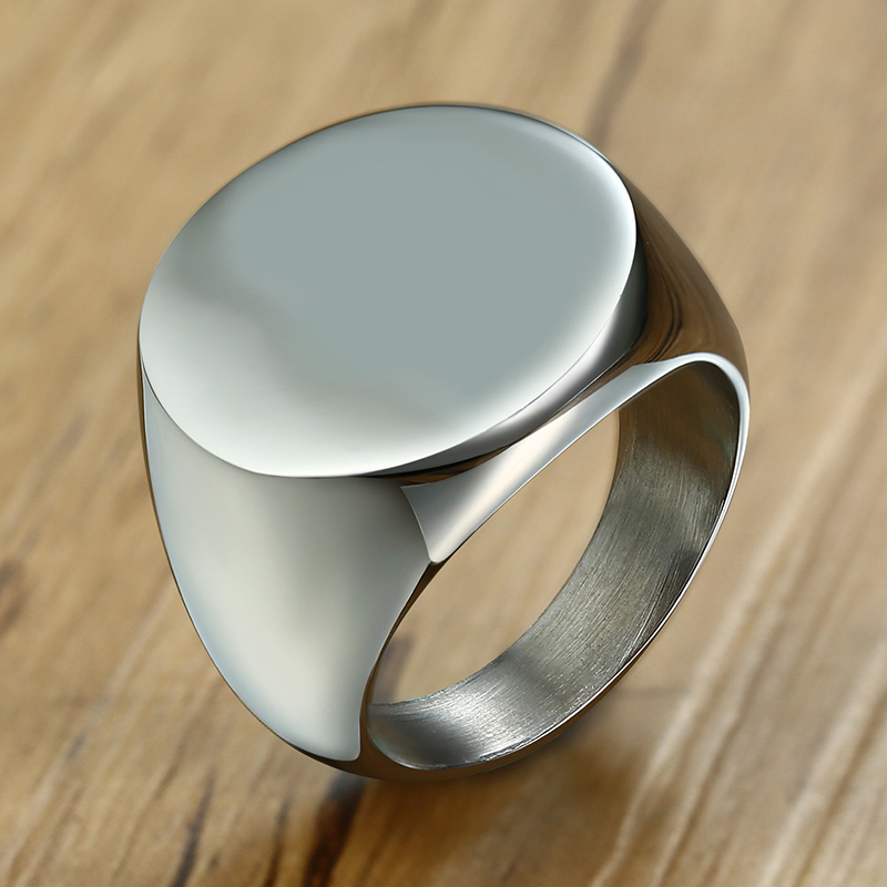 Vnox – bague de timbre pour ho - Signet Ring Men avis et prix